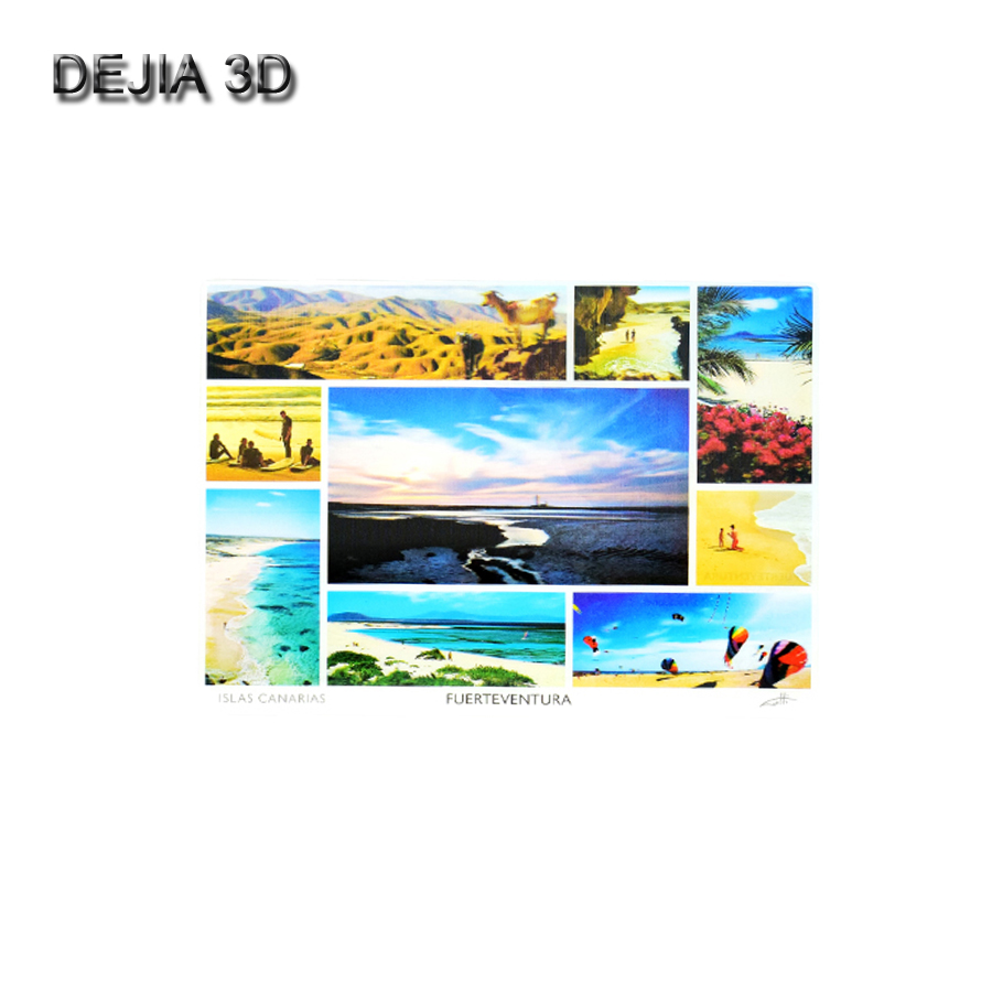 3D光栅明信片